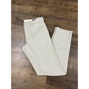 Polo Ralph Lauren Pants Mens 34x34 (Fits 33x 33.5) Stretch Slim‎ Straight Leg
